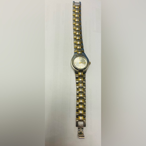 Anne Klein Accessories - Anne Klein Vintage Watch 10/5465 Women’s Wrist Watch Silver/Gold EUC